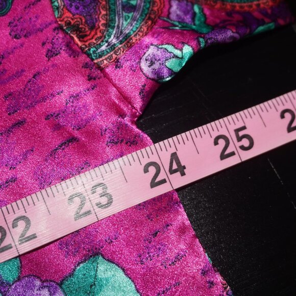 Vintage 80s Victorias Secret Floral Night Shirt - Picture 6 of 7